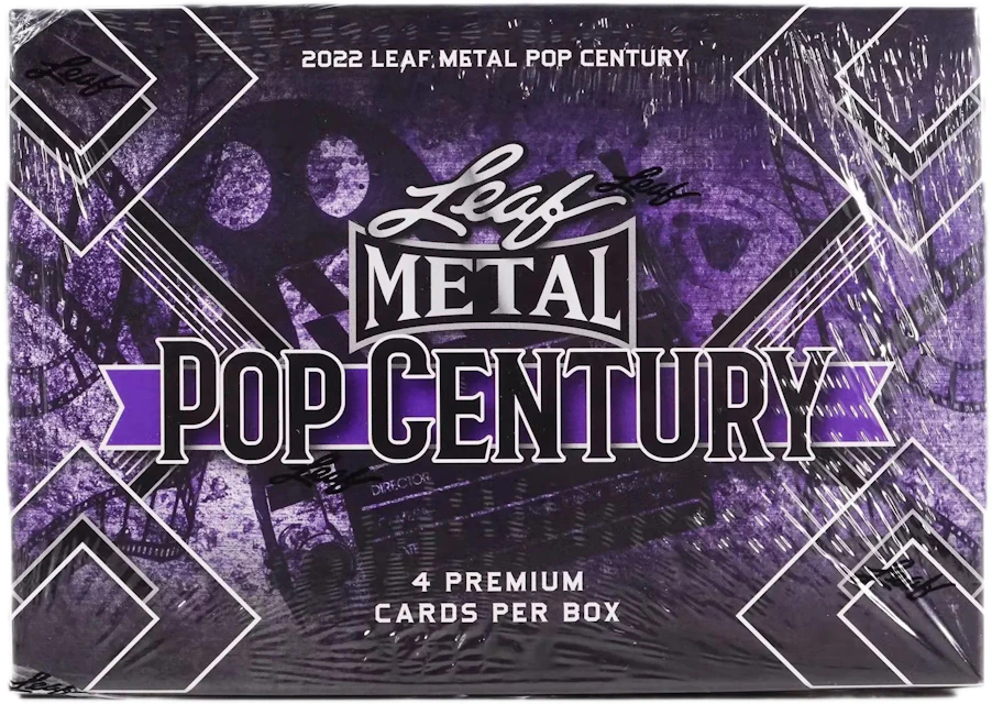 2022 Leaf Metal Pop Century Hobby Box 2022 GB