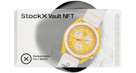 StockX Vault NFT Swatch x Omega Bioceramic Moonswatch Mission to the Sun SO33J100 Vaulted Goods