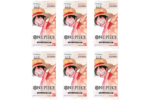 2022 One Piece Card Game Vol.1 Promo Pack (Japanese) 6x Lot - 2022 - US 2022 One Piece Card Game Vol.1 Promo Pack (Japanese) 6x Lot - 2022 - US