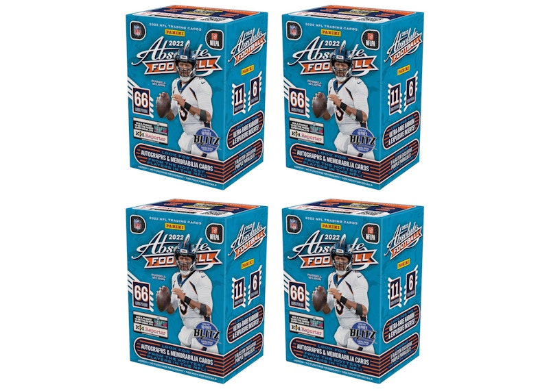 2022 Panini Absolute Football Fanatics Exclusive Blaster Box (Purple