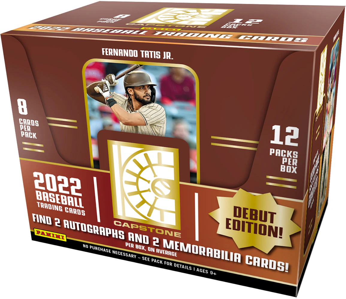 2022 Panini Capstone Baseball Hobby Box 2022 US