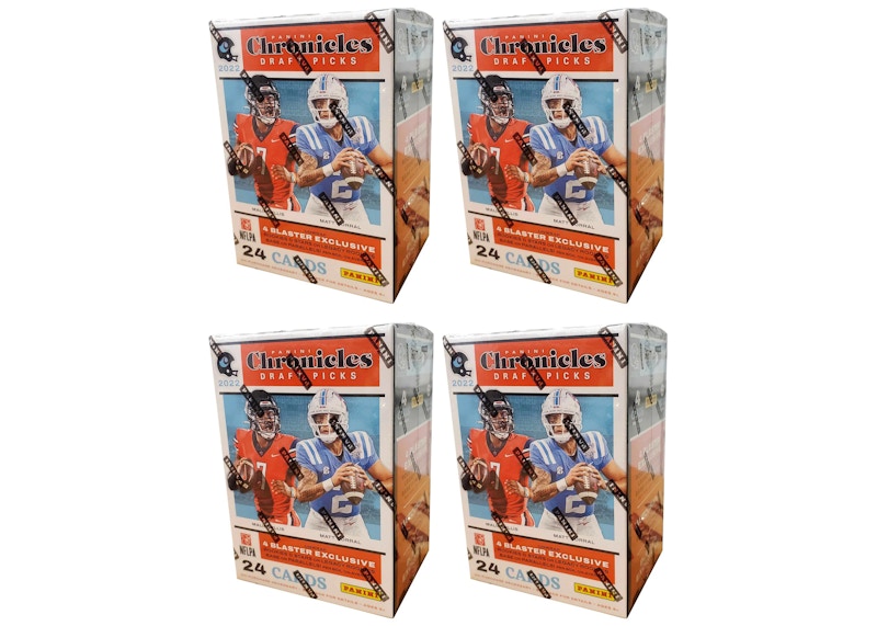 2022 Panini Chronicles Draft Picks Collegiate Football Blaster Box 4x ...