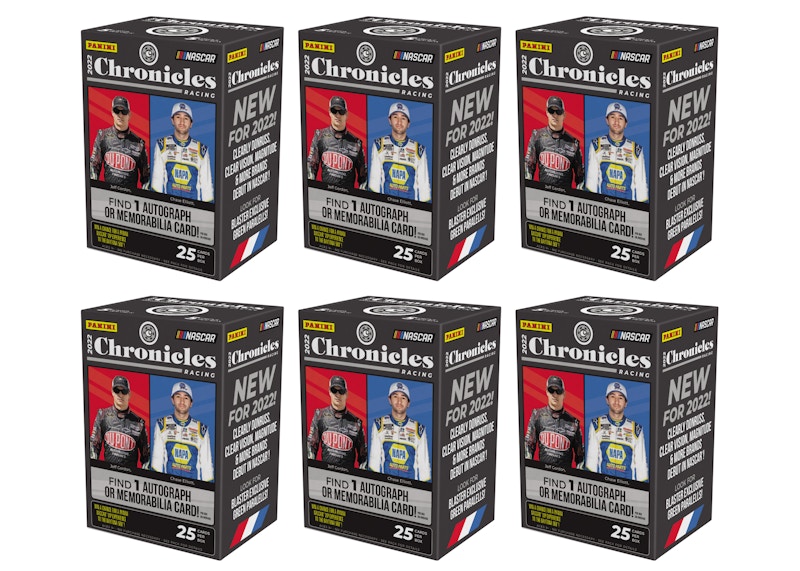 2022 Panini Chronicles NASCAR Racing Blaster Box 6x Lot