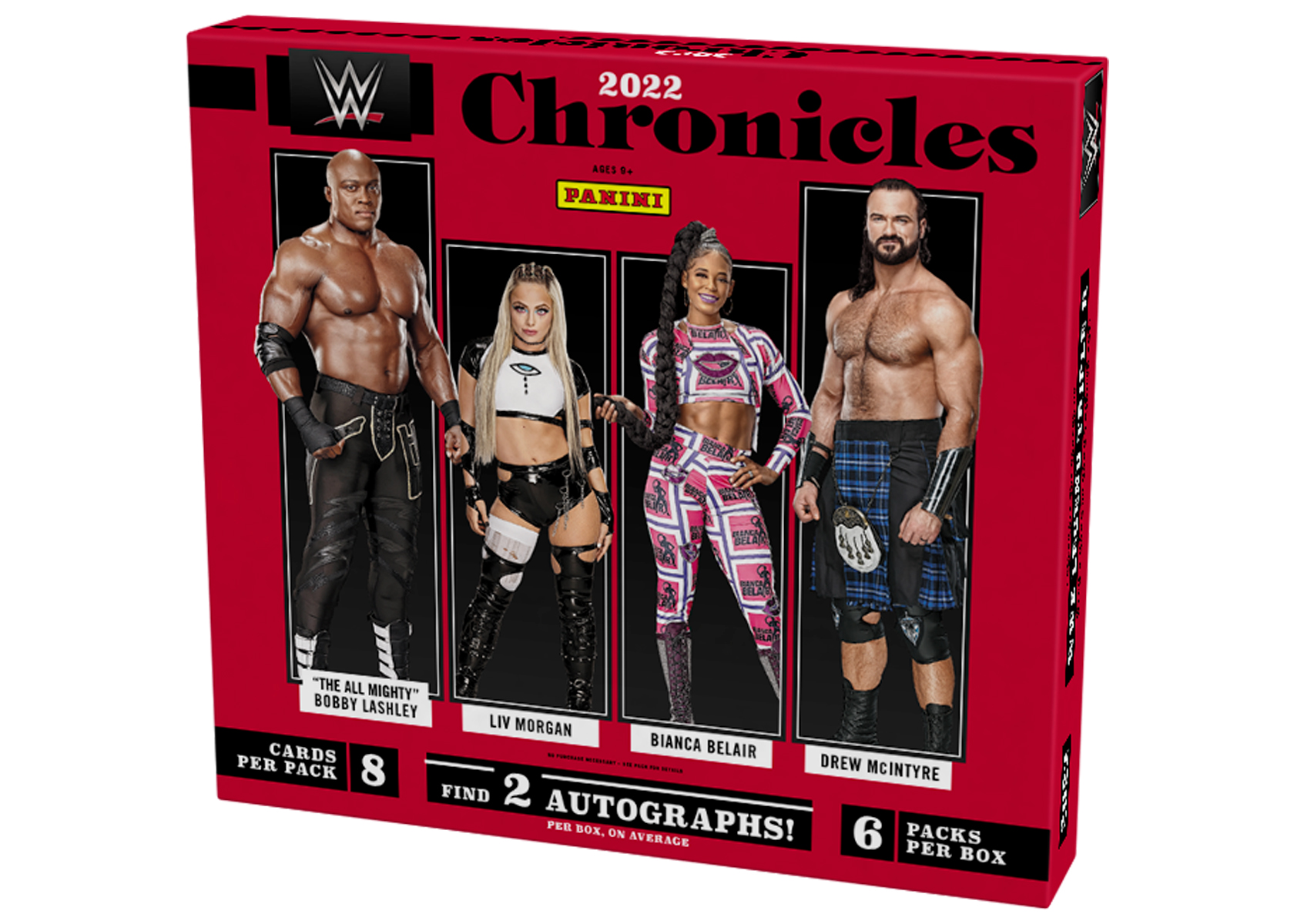 2022 Panini Chronicles WWE Wrestling Hobby Box - 2022 - US