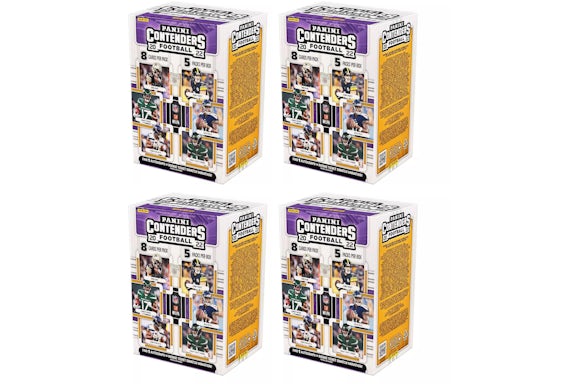 2022 Panini Contenders Football Blaster Box 4x Lot