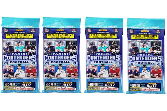 2022 Panini Contenders Football Value Pack 4x Lot