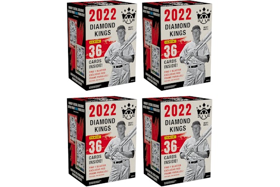 2022 Panini Diamond Kings Baseball Blaster Box 4x Lot
