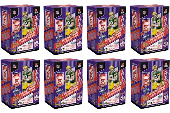 2022 Panini Donruss Elite Football Blaster Box 8x Lot