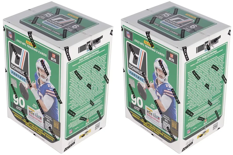 2022 Panini Donruss Football Blaster Box 2x Lot