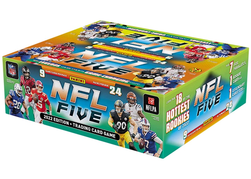 2022 Panini Five Football Trading Card Game Starter Deck Booster Box