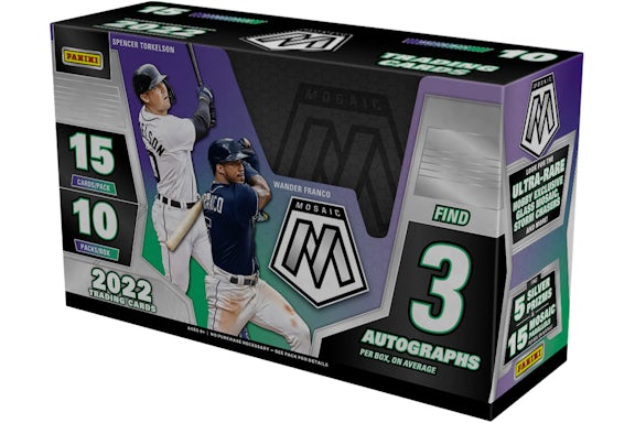 2022 Panini Mosaic Baseball Hobby Box