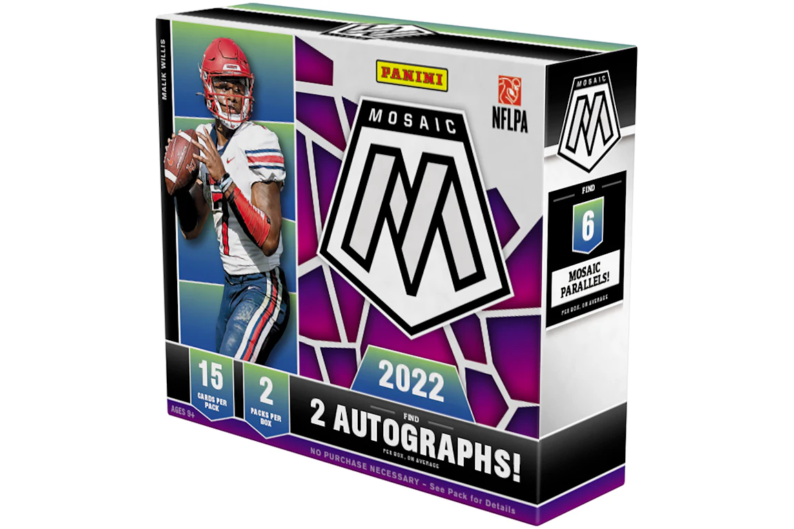 2022 Panini Mosaic Draft Picks Collegiate Football Box - 2022 - IT
