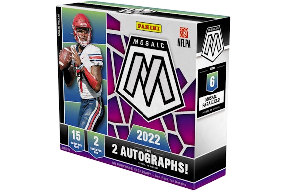 2022 Panini Mosaic Draft Sceglie Collegiate Football Box