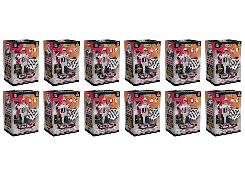 2022 Panini Mosaic Football Blaster Box (Orange Fluorescent Parallels