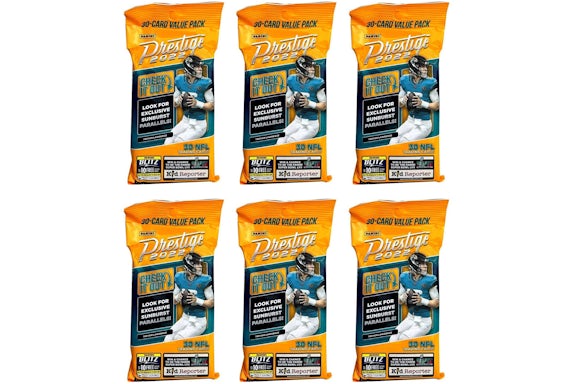 2022 Panini Prestige Football Value Pack (30 Count) 6x Lot