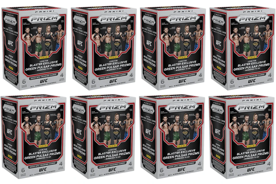 2022 Panini Prizm UFC Blaster Box 8x Lot