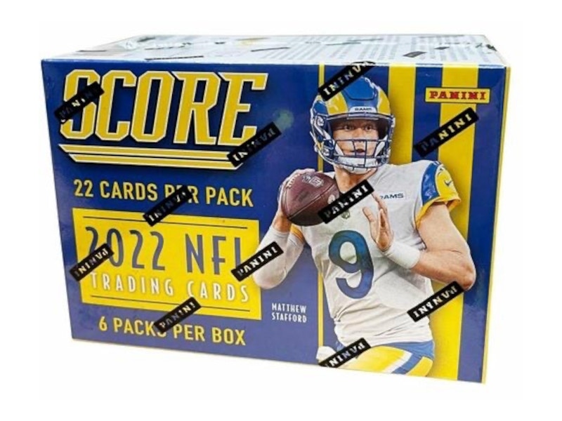 2022 Panini Score Football Blaster Box