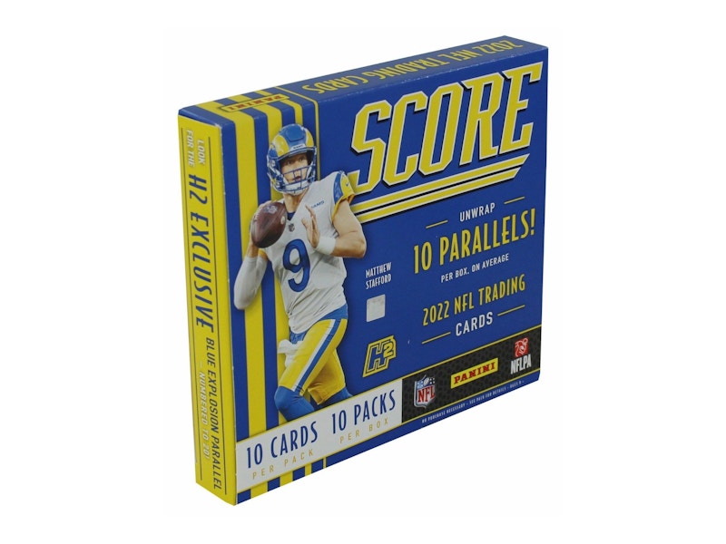 2022 Panini Score Football H2 Box