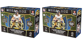 2022 Panini Select Football Mega Box (Black & Green Prizms) 2x Lot
