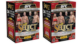 2022 Panini Select UFC Blaster Box 2x Lot