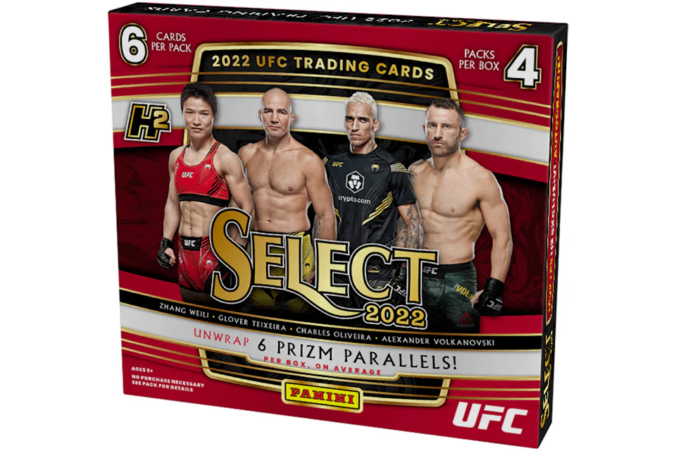 2022 Panini Select UFC H2 Hobby Hybrid Box