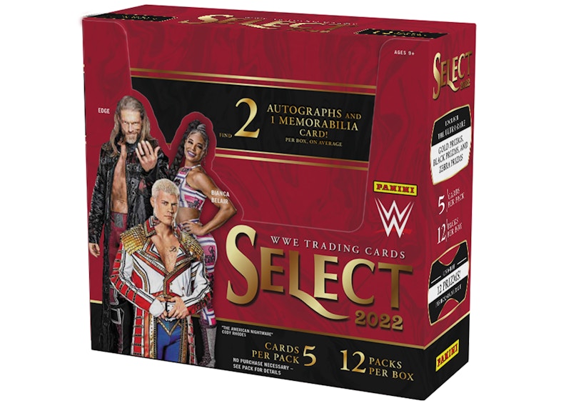 2022 PANINI SELECT WWE スティーブオースチン サインカード 