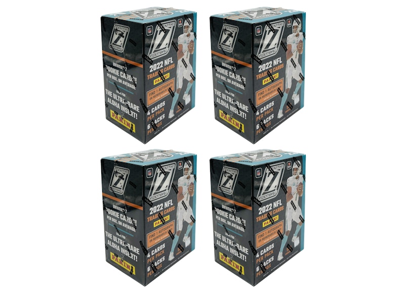 2022 Panini Zenith Football Blaster Box 4x Lot 2022 US