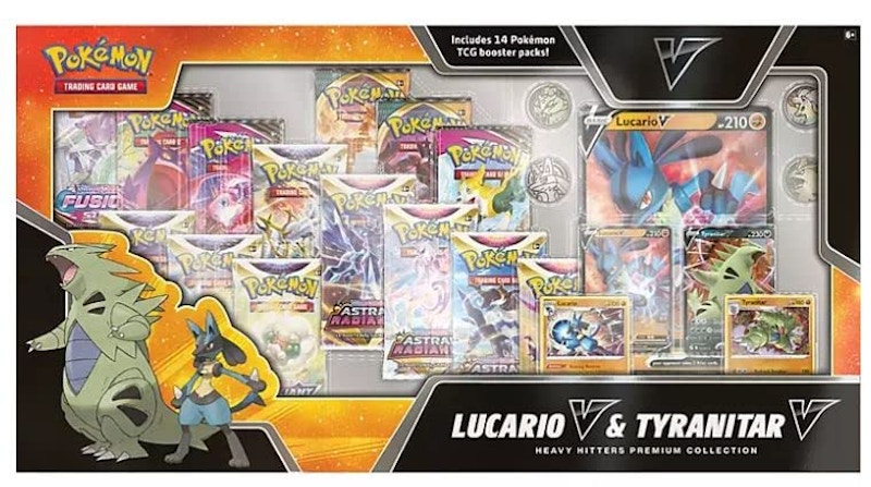 2022 Pokémon Sword & Shield Heavy Hitters Premium Collection Box