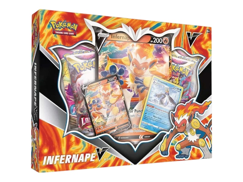 2022 Pokémon Sword & Shield Infernape V Collection Box