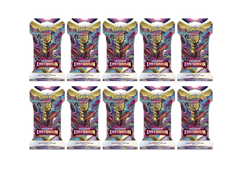 2022 Pokémon Sword & Shield Lost Origin Blister Pack 10x Lot