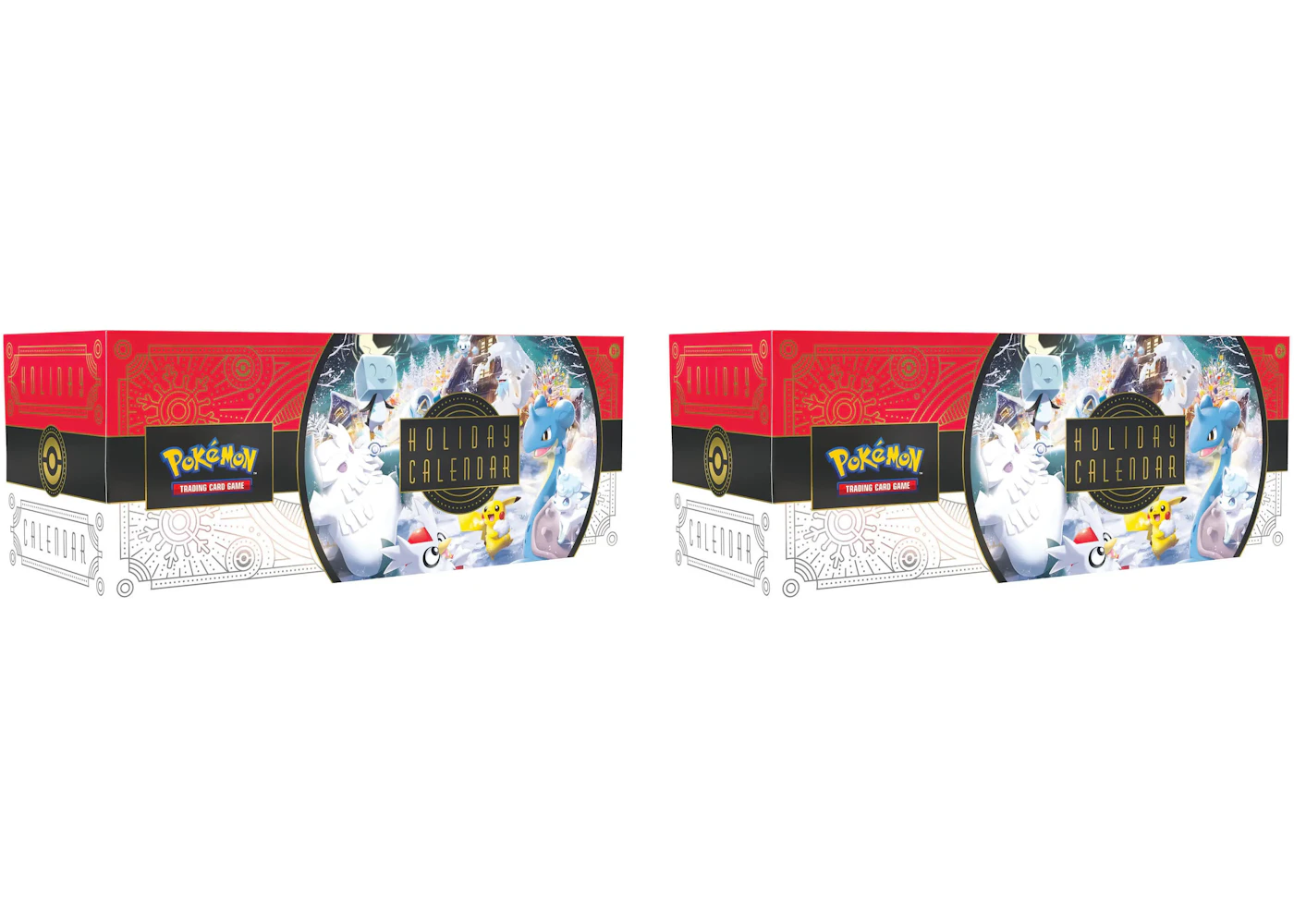 2022 Pokmon TCG Holiday Advent Calendar 2x Lot - 2022 - US 2022 Pokmon TCG Holiday Advent Calendar 2x Lot - 2022 - US