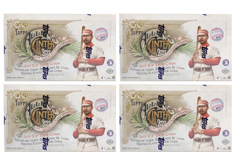 2022 Topps Allen & Ginter Baseball Hobby Box 4x Lot - 2022 - US