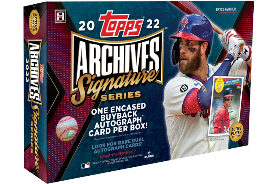 2025 Topps Archives Signature Series Baseball Hobby Box 2025 GB