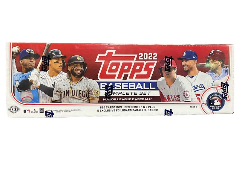 2022 Topps Baseball Complete Factory Set (Hobby Red) 2022 GB