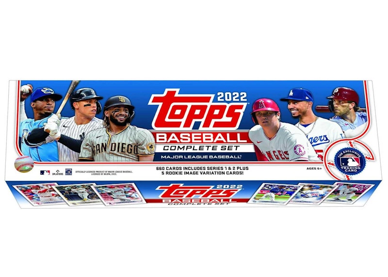 2022 Topps Baseball Complete Factory Set (Retail Blue) 2022 GB