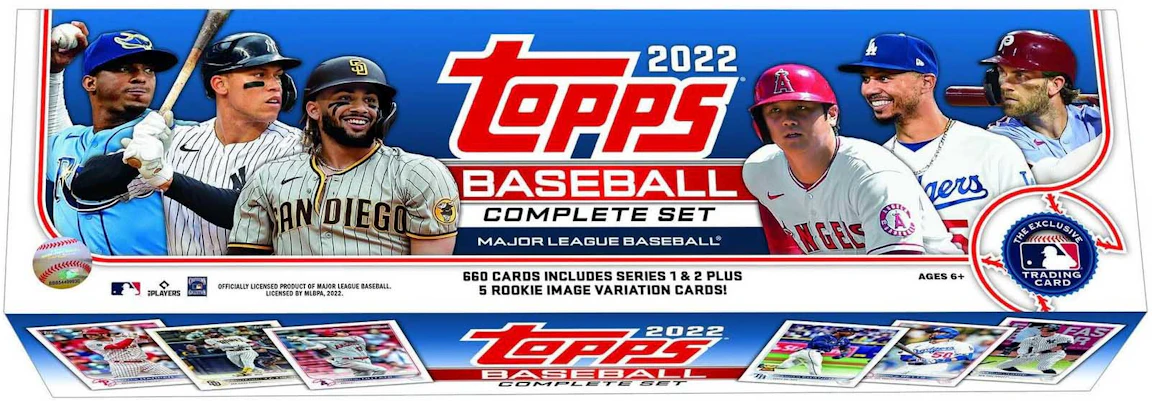 2022 Topps Baseball Complete Factory Set (Retail Blue) 2022 GB