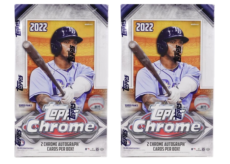 2022 TOPPS CHROME MLB JUMBO 新品未開封ボックス-