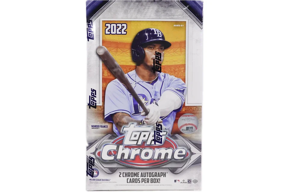 2022 Topps Chrome Baseball Hobby Box (Bonus Pack Not Included)