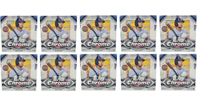 2022 Topps Chrome Baseball Mega Box 10x Lot