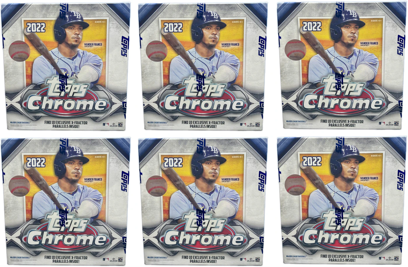 2022 Topps Chrome Baseball Mega Box 