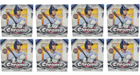 2022 Topps Chrome Baseball Mega Box 8x Lot