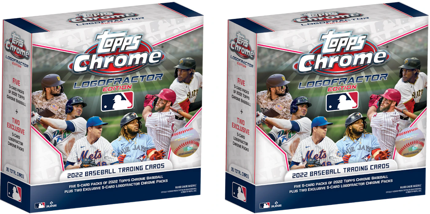 Inside the Pack: 2022 Topps Chrome Logofractor Edition Review