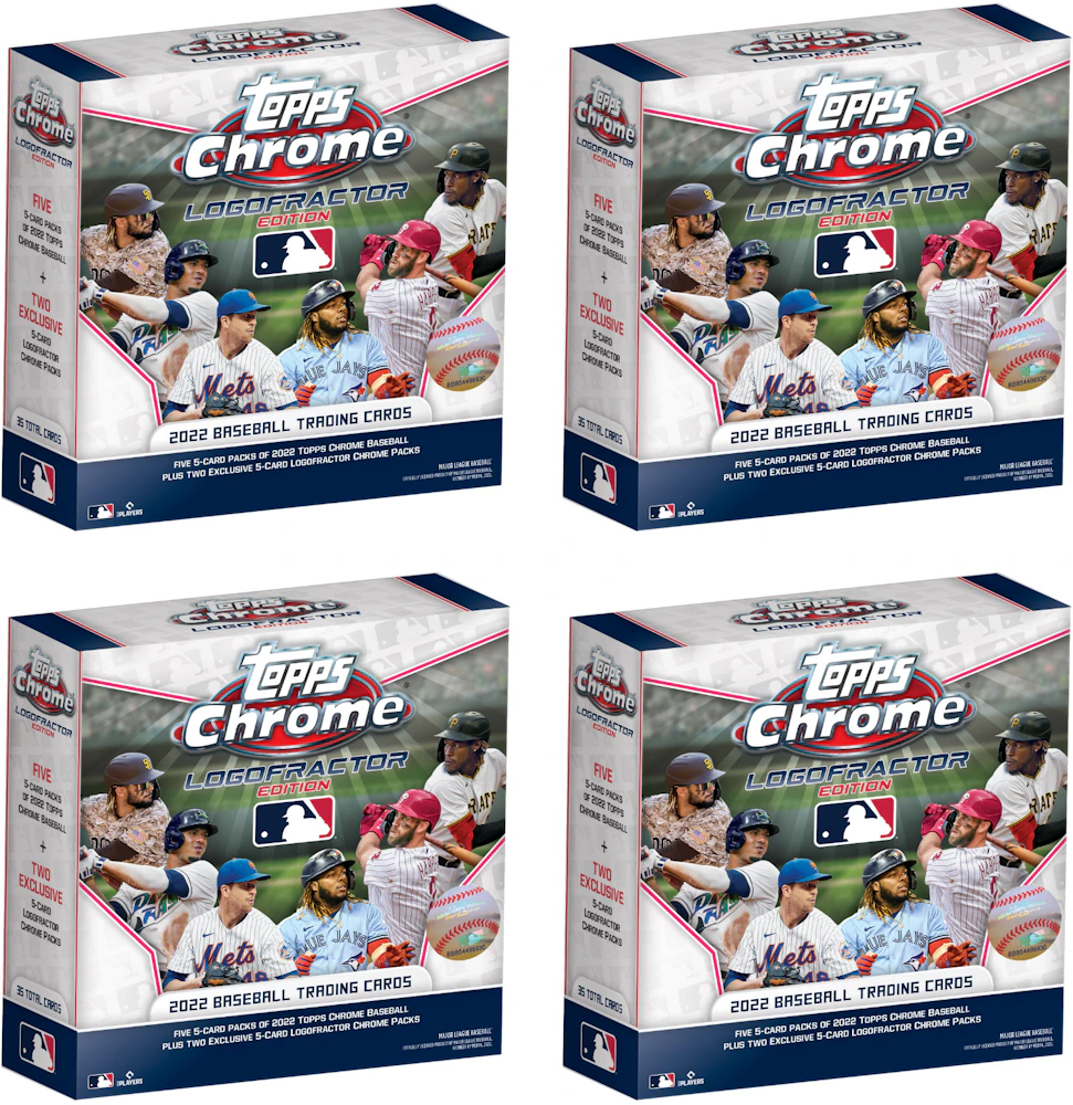 2023 Topps Chrome Logofractor 1 Box Break MLB RT #AA Random Team