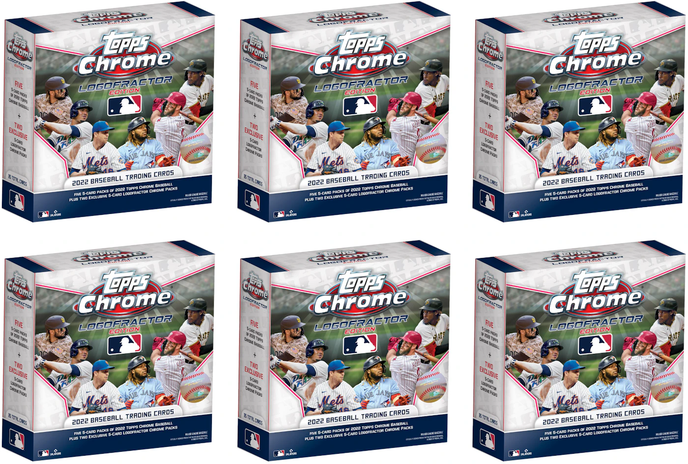2022 Topps Chrome Logofractor Edition Baseball Checklist