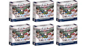 2022 Topps Chrome Logofractor Edition Baseball Box 6x Lot
