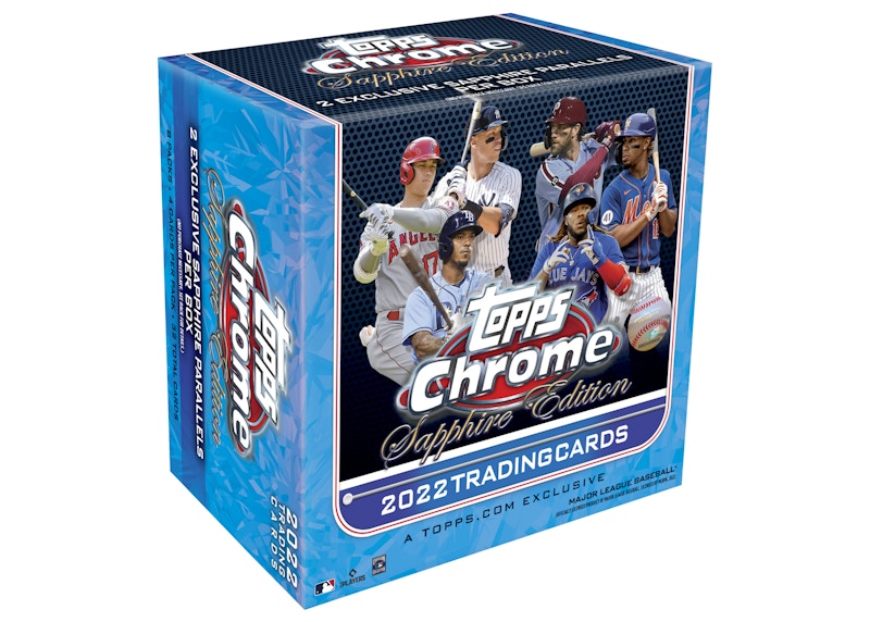 2022 Topps Chrome Sapphire Edition Baseball Box - 2022 - US