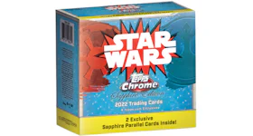 2022 Topps Chrome Star Wars Sapphire Edition Box
