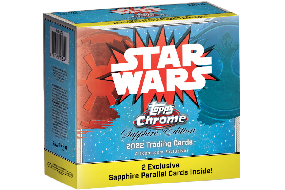 2022 Topps Chrome Star Wars Sapphire Edition Box