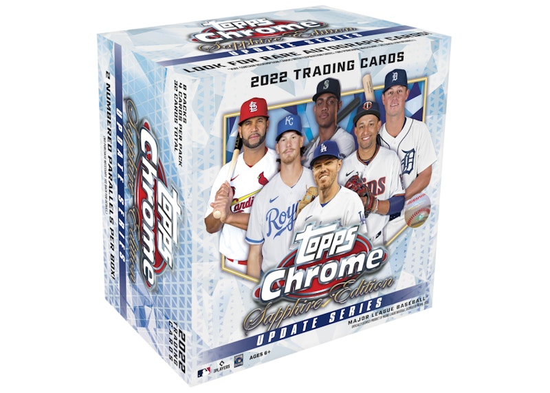 2022 Topps Chrome Update Sapphire Edition Baseball Hobby Box 