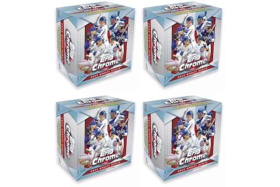 2022 Topps Chrome Update Series Baseball Mega Box 4x Lot